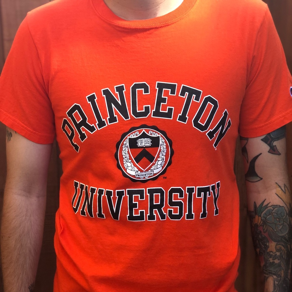 Princeton University Tee Shirt by Champion